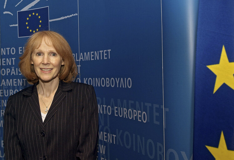 Fotografija 5: Kathy SINNOTT at the EP in Brussels.