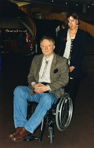 Fotografija 3: MEP at the European Parliament in Strasbourg