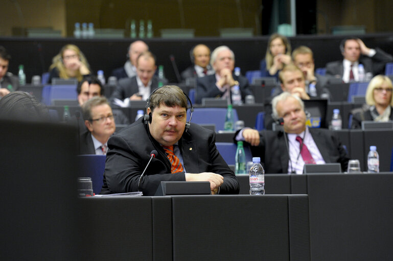 Valokuva 6: Paneuropean working group of the European People's Party.  Does Vladimir PUTIN have a master plan ?