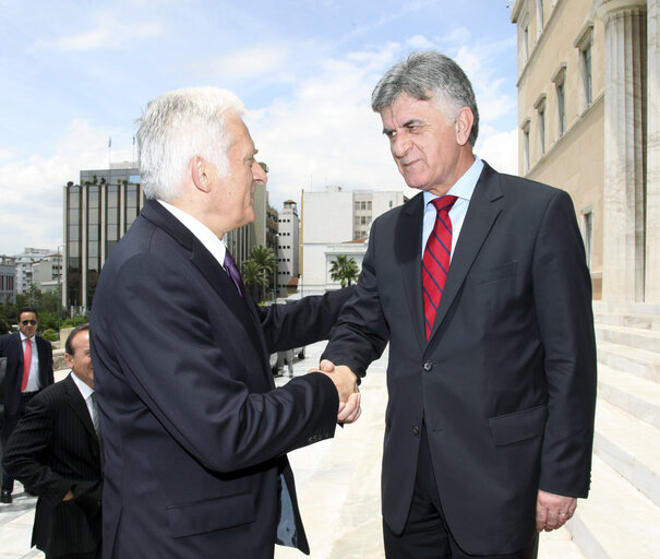 European Parliament members make a visit to Shanghai, China