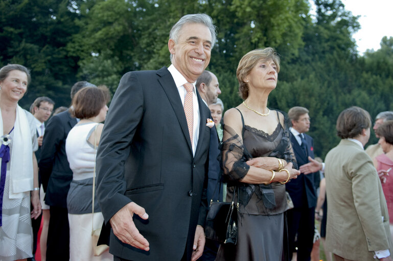 Foto 11: Opening ceremony of the Belgian Presidency of the EU hosted by His Majesty Albert II, King of Belgium Chateau de Laeken - Brussels