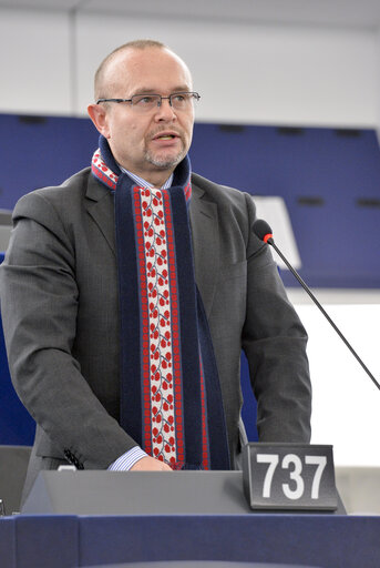 Fotografia 12: Plenary session week 51 2014 in Strasbourg - Joint debate - Budgets 2014 and 2015