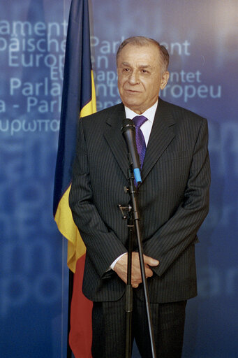 Fotografija 4: Visit of the President of Rumania to the EP