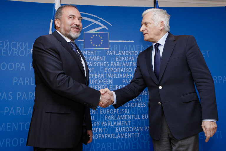 Foto 2: Visit of the Israeli Minister of Foreign Affairs to the EP.