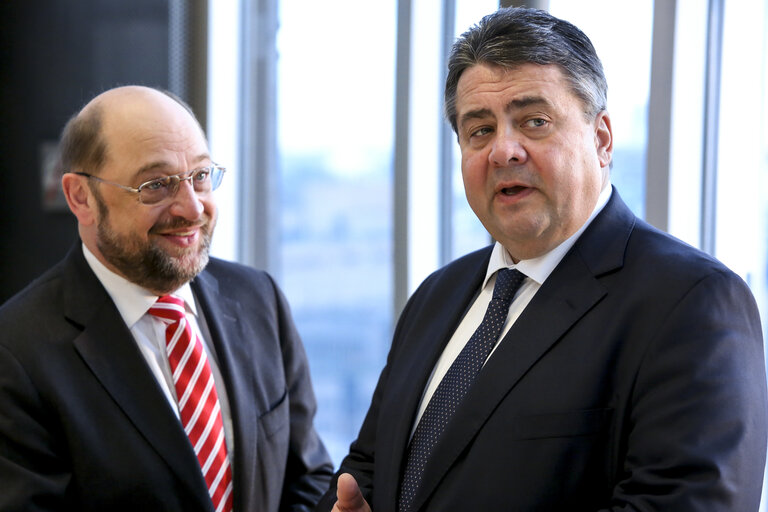 EP President meets with German MEPs and vice chancellor of Germany