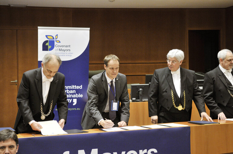 Foto 1: Covenant of Mayors 2009.