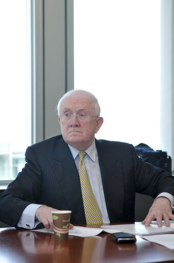 Photo 13 : Meeting with the Irish Minister Sean CONNICK and Pat the Cope GALLAGHER