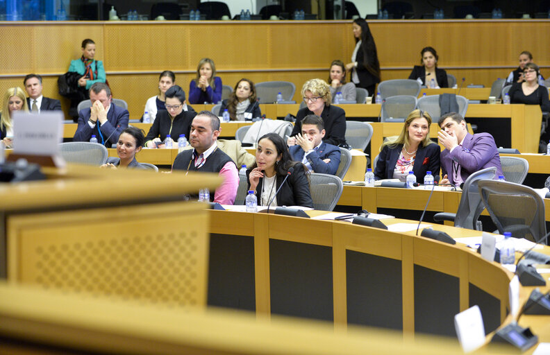 Photo 14 : Meeting:  From Beggar to MEP a Roma Integration Story