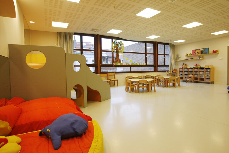 Valokuva 15: Illustration at the creche, day nursery of the EP in Brussels