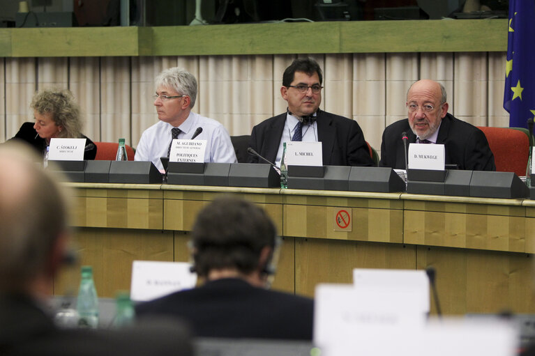 Fotagrafa 14: Meeting of the Delegation to the ACP-EU Joint Parliamentary Assembly with the laureate of the Sakharov Prize 2014