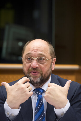 Martin SCHULZ - EP President participates in round table discussion: Forum for young leaders from Middle East