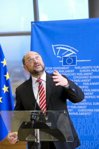 Fotografia 24: EP President meets with German MEPs and vice chancellor of Germany