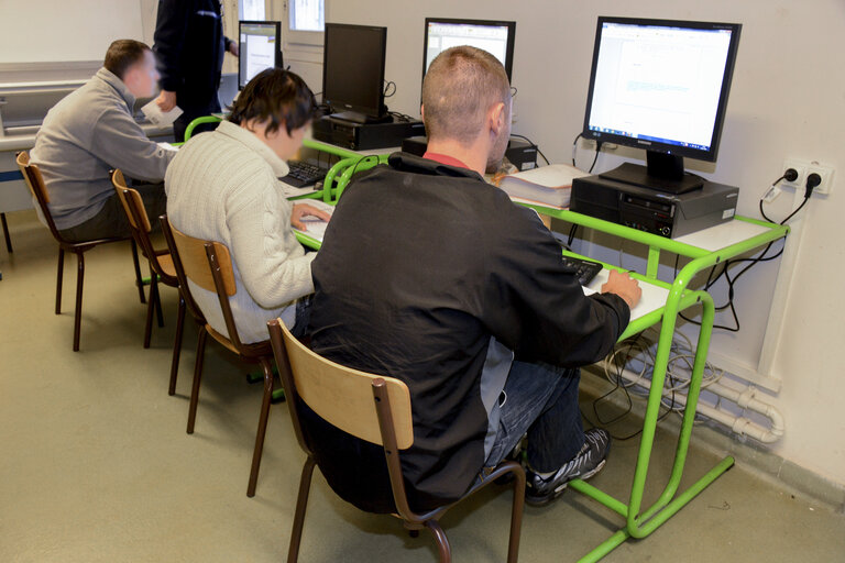 Fotografie 12: Strasbourg detention centre.