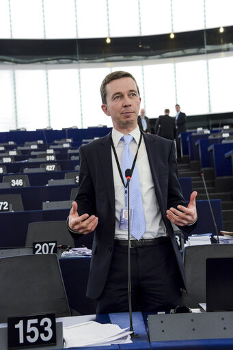 Снимка 26: Plenary session in Strasbourg - Week 48 2014