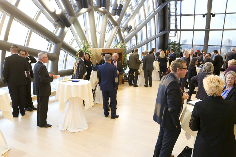 EP President meets with German MEPs and vice chancellor of Germany