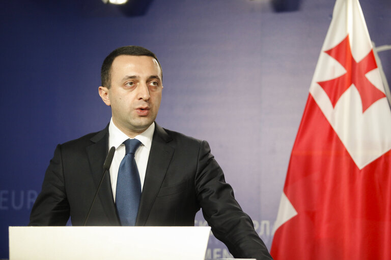 EP President meets with the Prime Minister of Georgia Irakli GARIBASHVILI