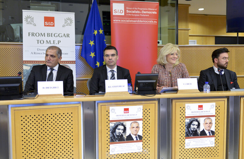 Meeting:  From Beggar to MEP a Roma Integration Story