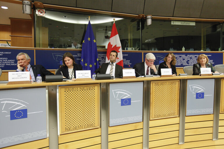 Foto 4: 36th EP-Canada Interparliamentary meeting