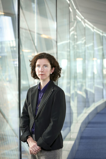 Foto 4: MEP Anneliese DODDS at the European Parliament in Brussels