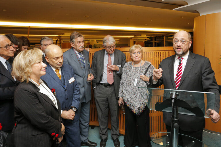 Martin SCHULZ - EP President meets with former members