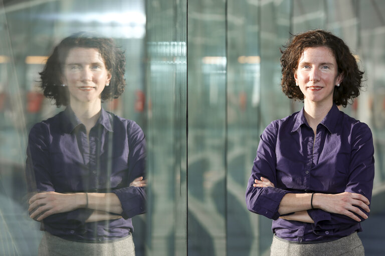 Suriet 8: MEP Anneliese DODDS at the European Parliament in Brussels