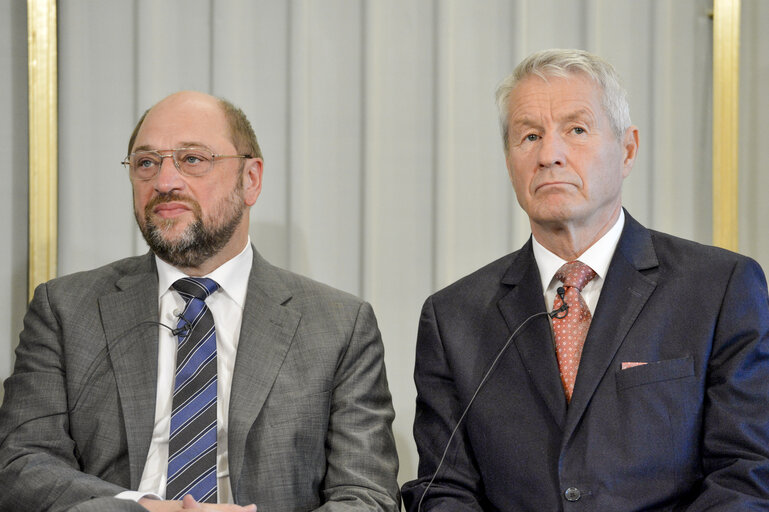 Valokuva 14: Press Conference of the 3 Presidents of the European Union for The Nobel Peace Prize 2012 award