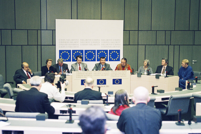 Foto 16: Press conference in Strasbourg