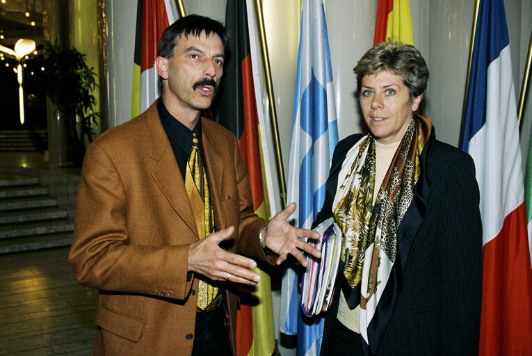 Valokuva 8: Portrait of MEP Norbert GLANTE in Strasbourg