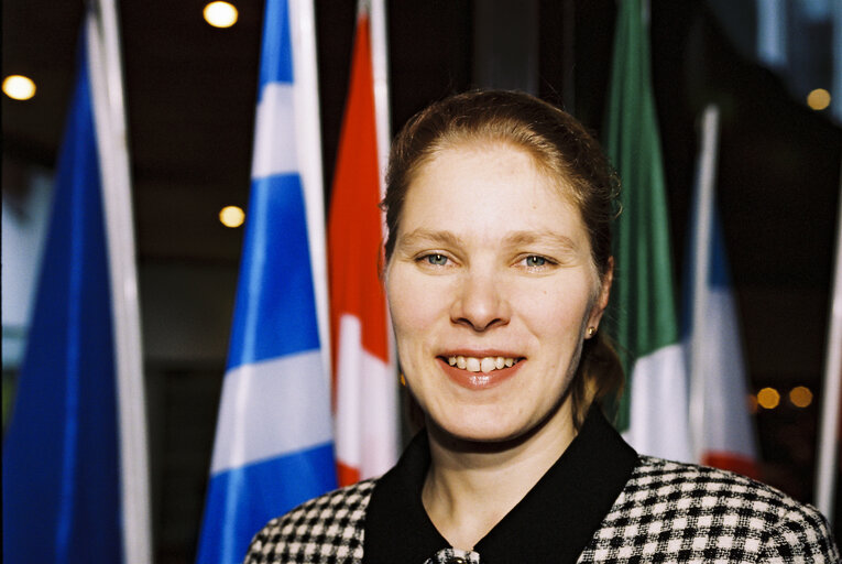 Foto 3: Portrait of MEP Marjo Tuulevi MATIKAINEN-KALLSTROM in Strasbourg