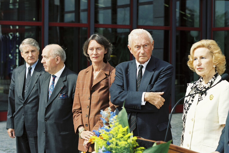 Inauguration of the Konrad Adenauer KAD building in Luxembourg