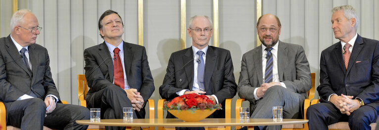 Press Conference of the 3 Presidents of the European Union for The Nobel Peace Prize 2012 award