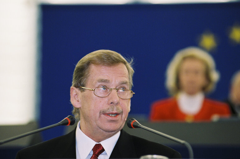 Visit of Vaclav HAVEL, President of the Czech Republic