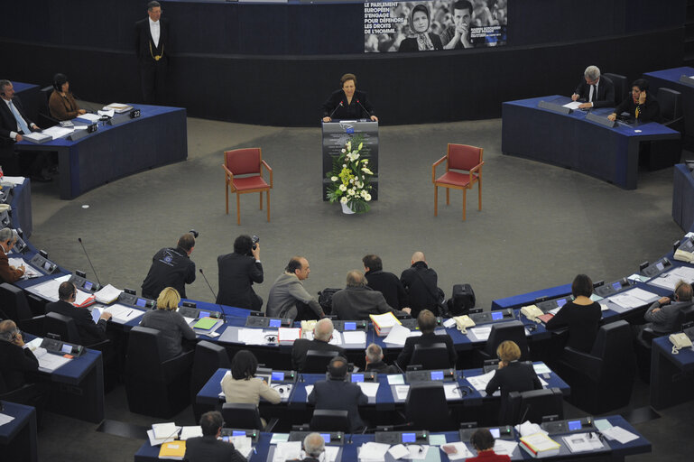 Φωτογραφία 10: Ceremony for the awarding of sakharov Prize