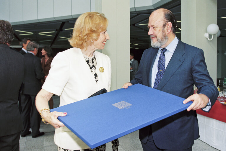 Inauguration of the Konrad Adenauer KAD building in Luxembourg