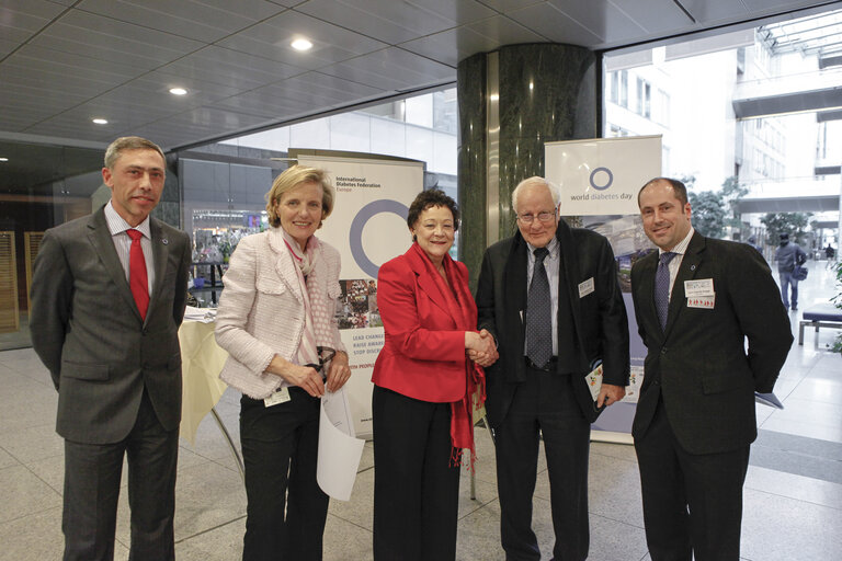 Fotografia 10: Award ceremony of the 2013 IDF Europe Prizes in Diabetes