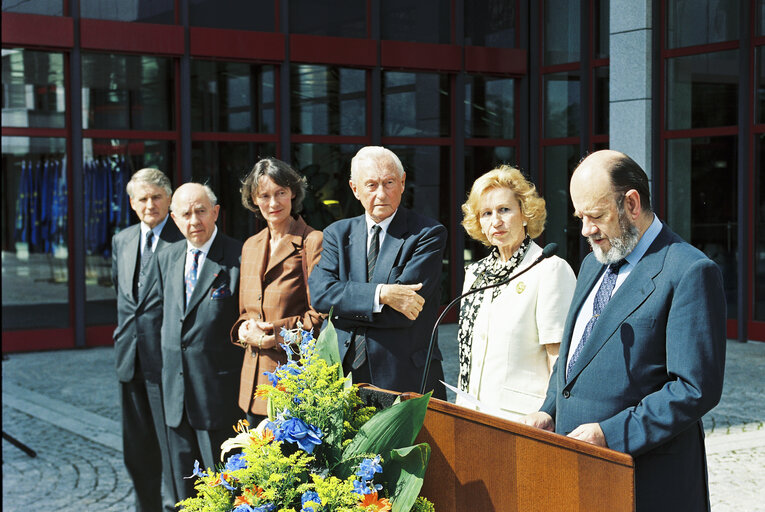 Φωτογραφία 22: Inauguration of the Konrad Adenauer KAD building in Luxembourg