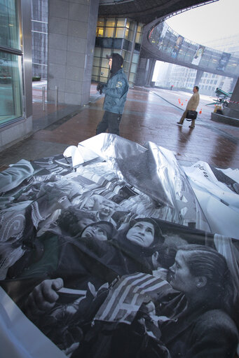 Photo 35 : Nobel Peace Prize ceremony: broadcast set up at EP in Brussels