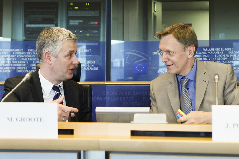 Fotografie 10: ENVI Committee meeting in Brussels - Exchange of views with the Commissioner in charge of Environment