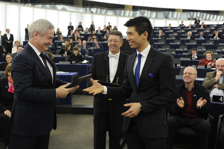 Fotografie 4: Nobel Peace Prize ceremony