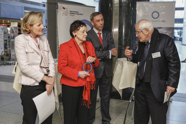 Valokuva 13: Award ceremony of the 2013 IDF Europe Prizes in Diabetes