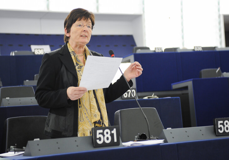 Fotografia 8: Plenary Session Week 50 - 2012 in Strasbourg - Human Rights