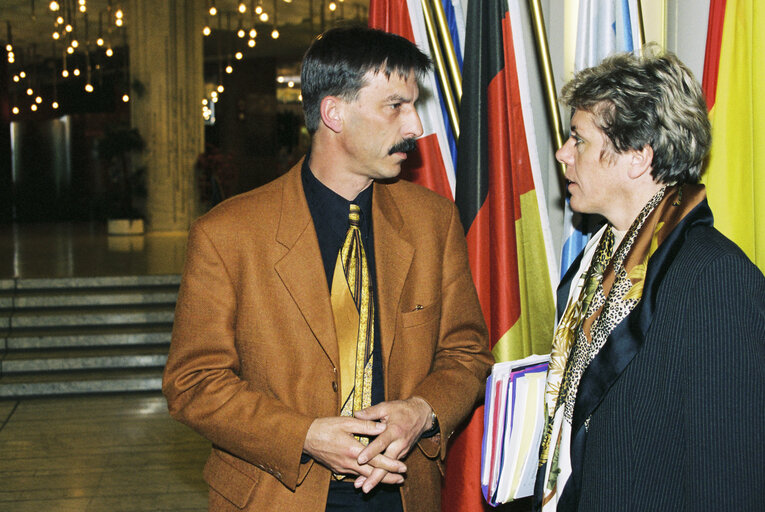 Valokuva 10: Portrait of MEP Norbert GLANTE in Strasbourg