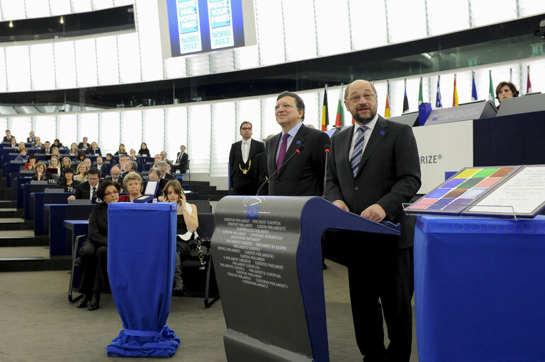 Fotografie 21: Nobel Peace Prize ceremony