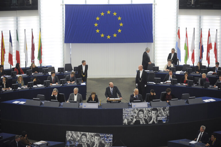 Φωτογραφία 13: Ceremony for the awarding of sakharov Prize