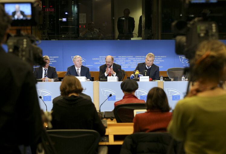 Fotografie 1: Political situation in Ukraine  Press conference following the Conference of the Presidents.