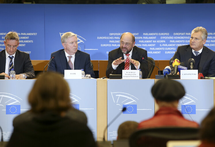 Fotografie 2: Political situation in Ukraine  Press conference following the Conference of the Presidents.