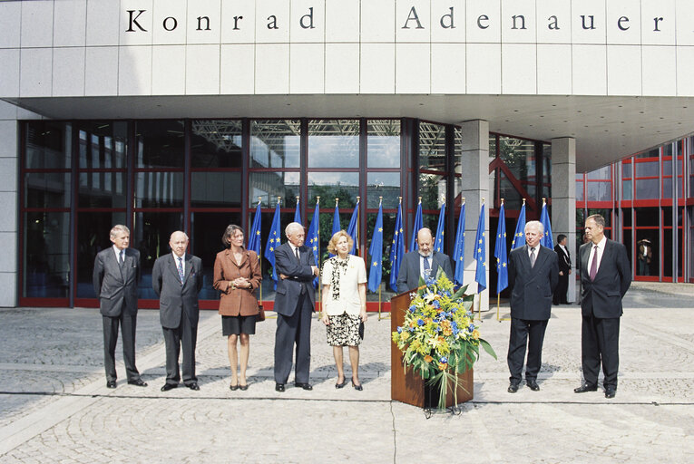 Zdjęcie 20: Inauguration of the Konrad Adenauer KAD building in Luxembourg