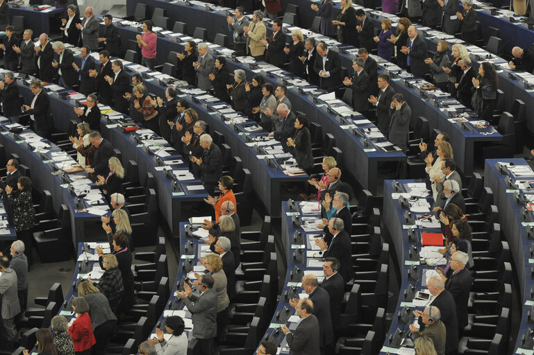 Φωτογραφία 5: Ceremony for the awarding of sakharov Prize