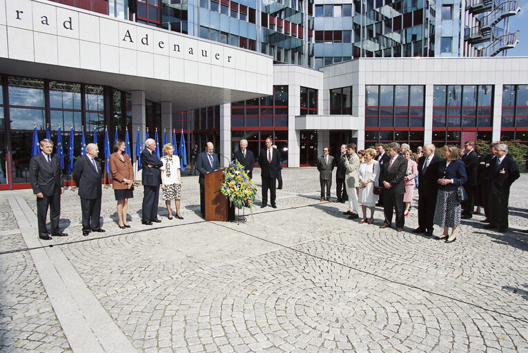 Φωτογραφία 19: Inauguration of the Konrad Adenauer KAD building in Luxembourg