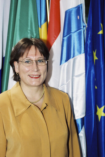 Fotagrafa 14: Portrait of MEP Riitta MYLLER in Strasbourg